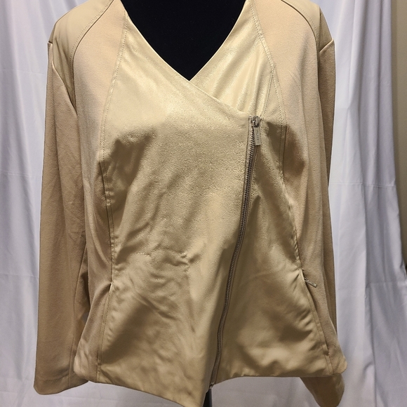 ❌️SOLD❌️🧥Calvin Klein Moto Jacket - Picture 5 of 7